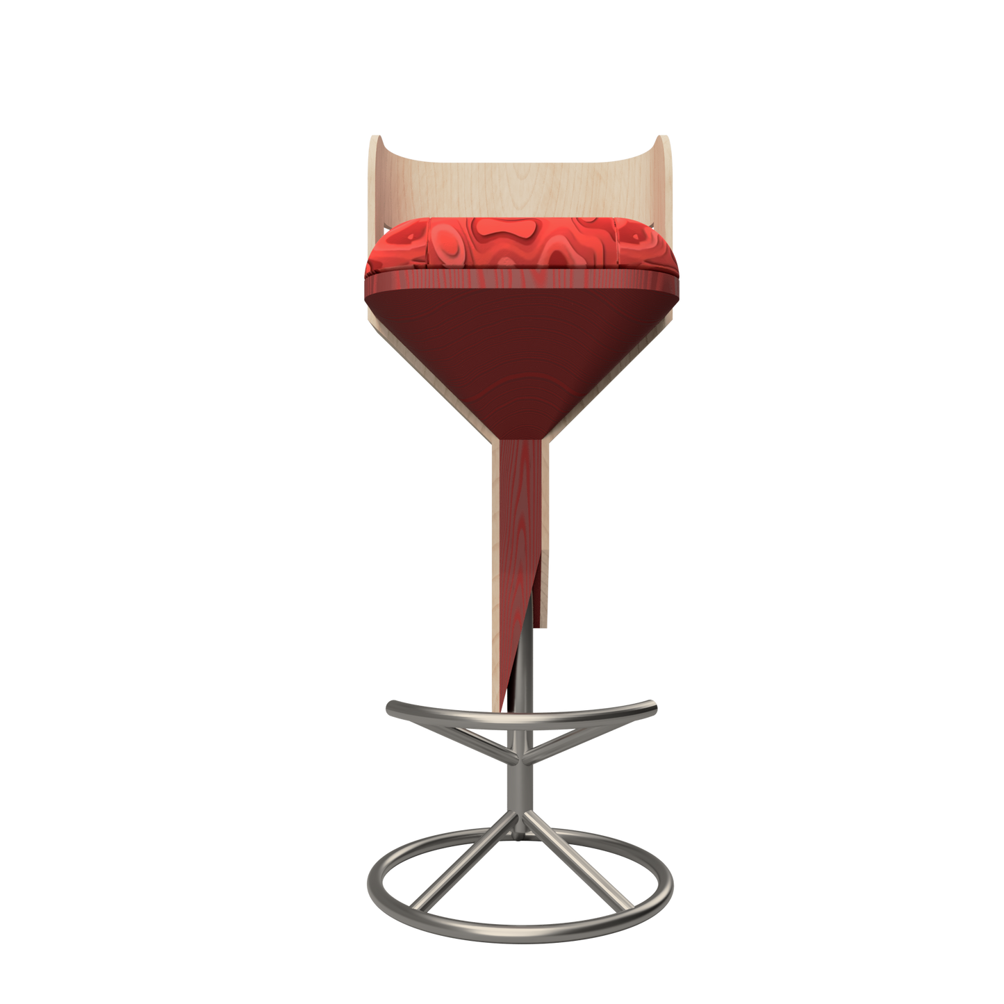 Silla de ¨minibar grande de bandas¨