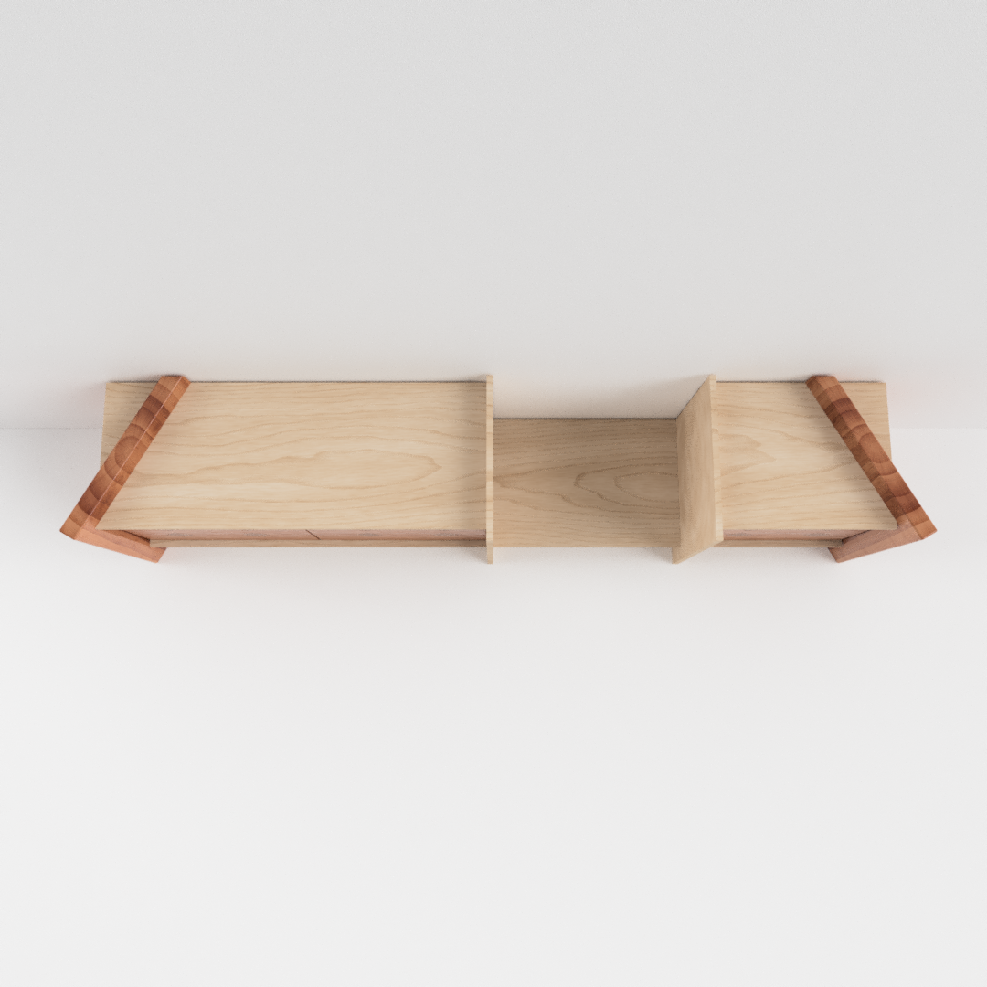 Mueble bajo sala de tv (no incluye mueble de pared)
