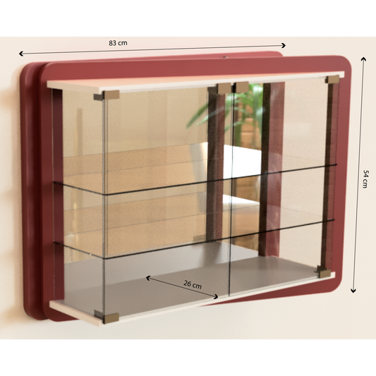 Vitrina pequeña para vajilla